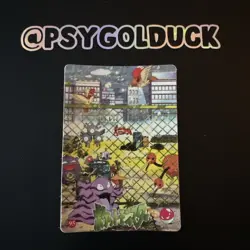 Japanese Pokemon Vending Carddass 95 Grimer Doduo Growlithe Spearow Koffing - Image 1