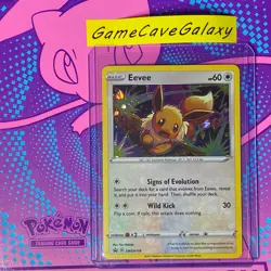 Pokemon TCG - Eevee SWSH Black Star Promo SWSH118 Holo Promo - Image 1