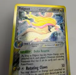 2006 POKEMON EX HOLON PHANTOMS PIDGEOT #14/110 RARE HOLO FOIL NM - Image 4