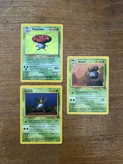 Pokemon TCG Vileplume Jungle 31/64 Holo Rare -EXC- BONUS gloom + oddish - Image 1