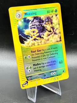 Weezing 70/165 Reverse Holo Pokemon Expedition 2002 Wotc Vintage LP/MP - Image 1