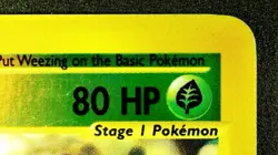 Weezing 70/165 Reverse Holo Pokemon Expedition 2002 Wotc Vintage LP/MP - Image 5