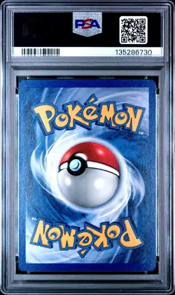 1999 WOTC POKEMON MOVIE BLACK STAR PROMO DRAGONITE #5 PSA 8 B - Image 2