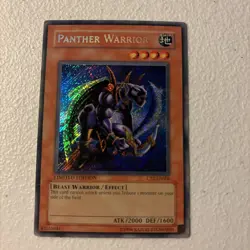 Panther Warrior CT2-EN006 Limited Edition Secret Rare - Image 1