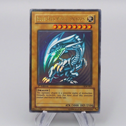 Yu-Gi-Oh Blue-Eyes White Dragon 1st Edition SDK-001 Ultra VG Asian English r472 - Image 1