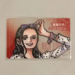 Nico Robin One Piece Jump Festa (Fair / Festival) Plastic Card Japanese - Image 1