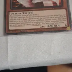 Yu-Gi-Oh! Fallen of the White Dragon BPRO-EN024 (Holo) 1st Ed Konami - Image 4