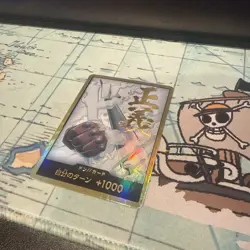 DON !! Card [Gold Frame] (Smoker) ONE PIECE Card The Best Vol.2 - Japanese - Image 2