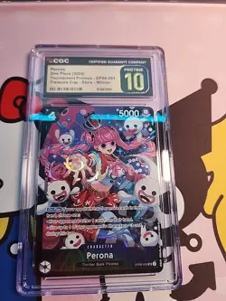 Perona (Store Treasure Cup 2024) OP06-093 One Piece Promotion CGC PRISTINE 10 - Image 3