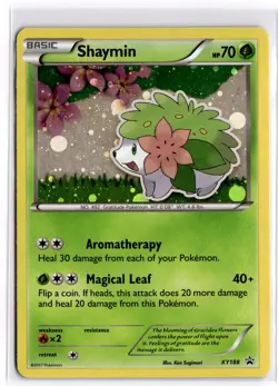 Pokemon TCG Shaymin XY188 XY Black Star Promo NM - Image 1