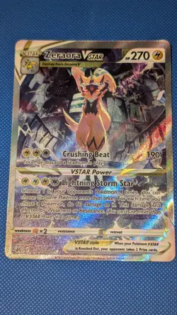 Zeraora Vstar - GG43/GG70 - Crown Zenith - Galarian Gallery - Pokemon TCG - NM - Image 1