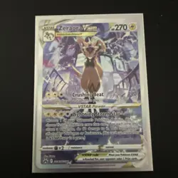 Pokemon TCG Zeraora Vstar Crown Zenith: Galarian Gallery Gg43/Gg70 Holo - Image 1