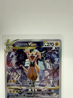 Pokemon TCG Zeraora Vstar Crown Zenith: Galarian Gallery Gg43/Gg70 Holo Ultra... - Image 1