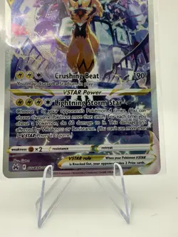 Pokemon TCG Zeraora Vstar Crown Zenith: Galarian Gallery Gg43/Gg70 Holo Ultra... - Image 2