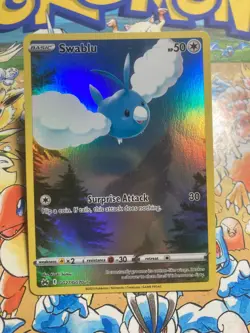 Swablu GG27/GG70 Holo Crown Zenith Galarian Gallery Pokemon TCG NM - Image 1