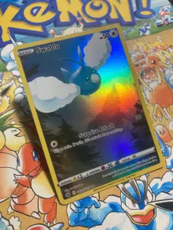 Swablu GG27/GG70 Holo Crown Zenith Galarian Gallery Pokemon TCG NM - Image 2
