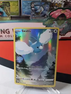 Pokemon TCG: Galarian Gallery Swablu GG27/GG70 Crown Zenith - NM - Image 1