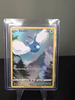 Pokemon TCG Swablu GG27/GG70 Galarian Gallery Crown Zenith NM/Mint Condition - Image 1