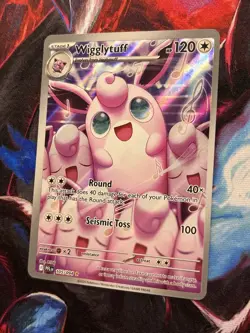 Wigglytuff 105/094 Illustration Rare Phantasmal Flames Pokemon TCG NM/M - Image 2