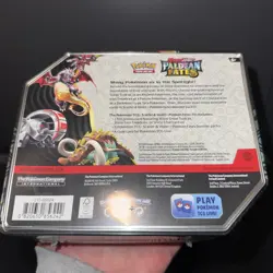 Pokemon TCG Scarlet Violet Paldean Fates Tin Shiny Charizard ex New Sealed Rare - Image 2
