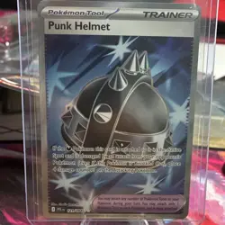 Pokemon Punk Helmet Me02 Phantasmal Flames 121/094 Holo English Card - Image 1