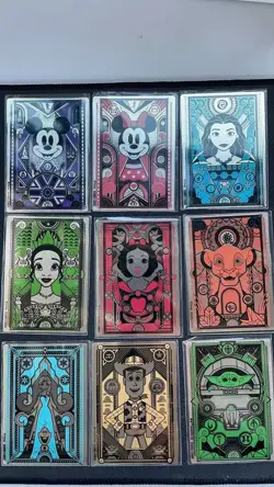 Lot 6 sets for 2023 Card Fun Disney 100 Carnival Celebration Full Set - Image 1