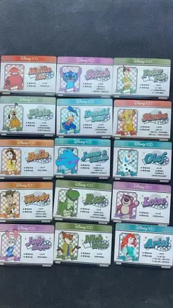 Lot 6 sets for 2023 Card Fun Disney 100 Carnival Celebration Full Set - Image 4