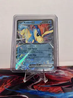 Pokemon SV White Flare Keldeo EX Double Rare Card #030/086 - Image 1