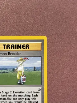 Pokemon TCG Breeder Trainer Base Set, Unlimited Rare Card 76/102 LP Condition - Image 3