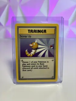 Pokemon Trainer Scoop Up Base Set 78/102 Trainer 1999 TCG Card NM - Image 1