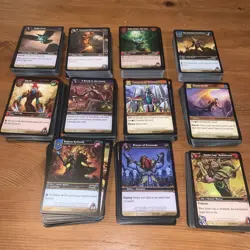 WoW TCG Bulk Lot, 525 Cards, HP- LP Condition, Vintage, World of Warcraft - Image 1