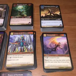 WoW TCG Bulk Lot, 525 Cards, HP- LP Condition, Vintage, World of Warcraft - Image 3