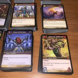 WoW TCG Bulk Lot, 525 Cards, HP- LP Condition, Vintage, World of Warcraft - Image 5