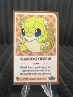 Sandshrew #27 - Baby Chibi Reedition 2024 - Pokemon Card - Image 1