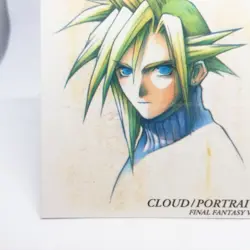 127 Cloud Portrait Final Fantasy Ⅶ Art Museum card JAPAN GAME square 1st JAPAN - Image 5