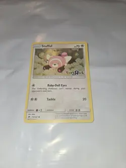Stufful ToysRus Holo Promo Pokemon Card 110/147 2017 - Image 1