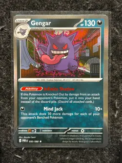 Pokemon Gengar 050/088 Perfect Order ME03 Rare Holo TCG Card NM/M - Image 1