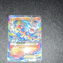 Pokemon Trapped Charizard EX Mega 51 Topps Pikachu's Vacation Holo 220 HP Card - Image 1