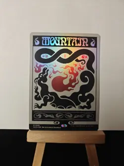 MTG English Mountain (0891) (Rainbow Foil) Foil Secret Lair - Image 1