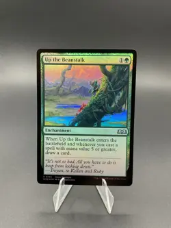 Up the Beanstalk Wilds of Eldraine Foil MTG 0195 - Image 1