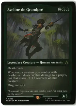 MTG Aveline de Grandpre (Foil Etched) FOIL R Universes Beyond: Assassin's Creed - Image 1