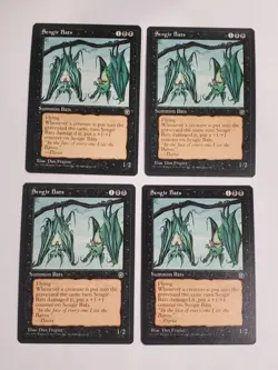 MTG Playset 4x Sengir Bats [Version 2] (Homelands/Black/C) - BGM - Image 1