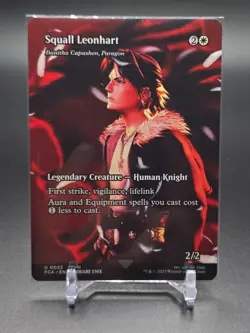 MTG Squall Leonhart 0022 Final Fantasy Regular Uncommon Showcase Full Art - Image 1