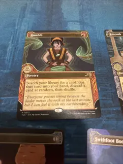 Mtg Gamble Entomb Sol Ring Swift foot Boots Arcane Signet Avatar Showcase - Image 3