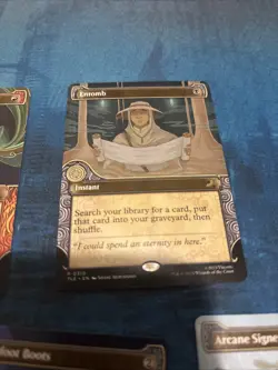 Mtg Gamble Entomb Sol Ring Swift foot Boots Arcane Signet Avatar Showcase - Image 4