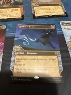 Mtg Gamble Entomb Sol Ring Swift foot Boots Arcane Signet Avatar Showcase - Image 5