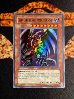 🔥YUGIOH • RED EYES BLACK METAL DRAGON • SUPER RARE • PP01-EN015 • PROMO • NM🔥 - Image 1