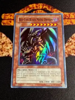 🔥YUGIOH • RED EYES BLACK METAL DRAGON • SUPER RARE • PP01-EN015 • PROMO • NM🔥 - Image 2