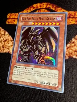 🔥YUGIOH • RED EYES BLACK METAL DRAGON • SUPER RARE • PP01-EN015 • PROMO • NM🔥 - Image 3