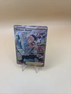 Professor Burnet TG26/TG30 Silver Tempest Trainer Gallery NM Full Art Pokemon - Image 5